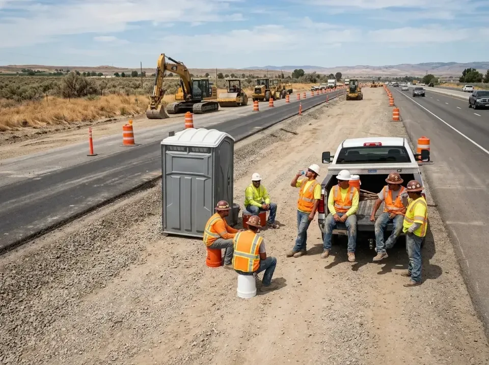 highway-road-construction-crew-007 — frequently asked questions, Porta Potty and Restroom Rentals in Boles Acres, NM